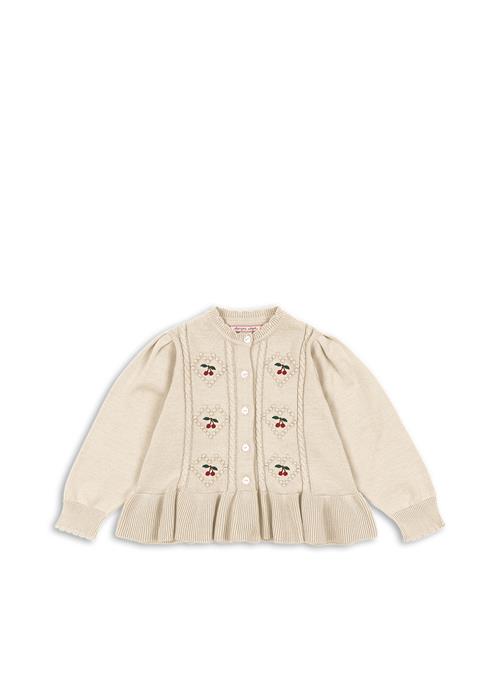 Konges Sløjd GOTS Soleil Cardigan Pearled Ivory  Pearled Ivory 2 Y    2 år  kvinde