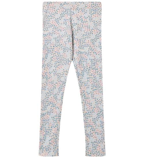 Wheat Leggings - Jules - Powder Blue Flowers