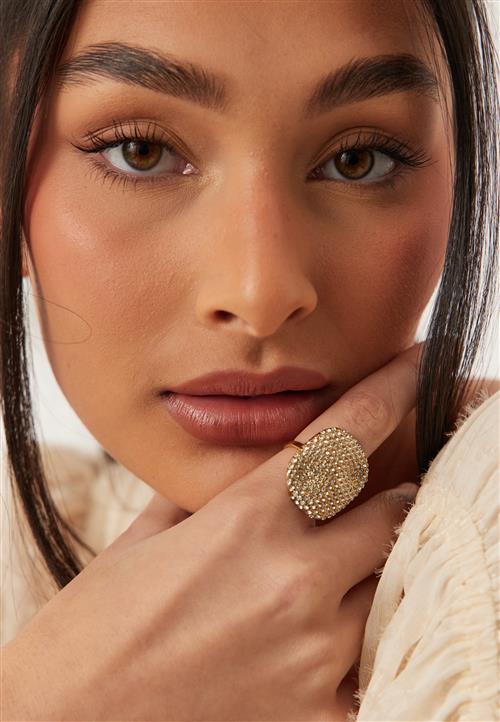 Pilgrim Ember Ring Gold-plated