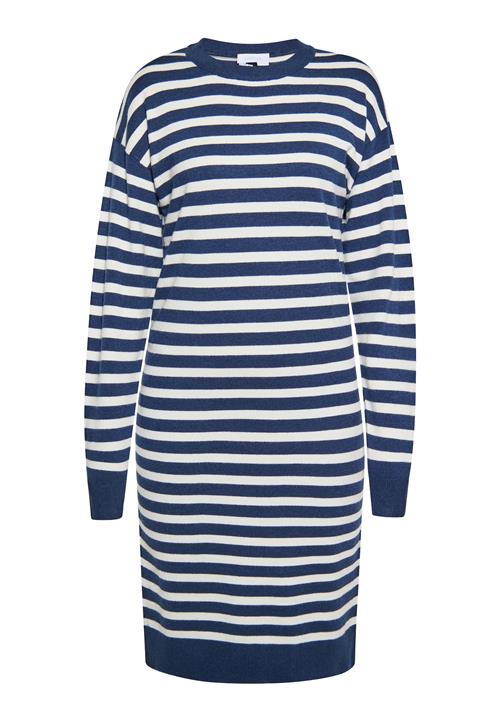 usha BLUE LABEL Kjole  marin / hvid