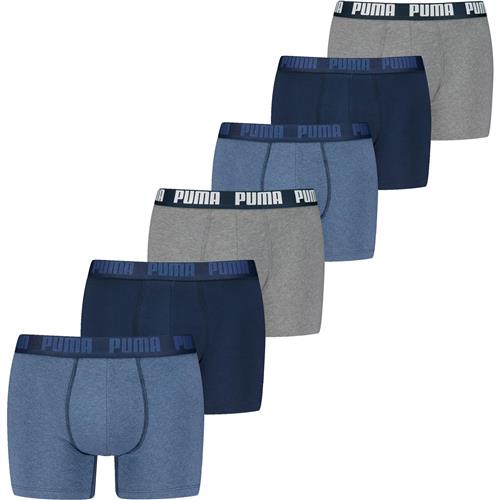 PUMA Boksershorts 'Everyday'  navy / opal / taupe / sort / hvid