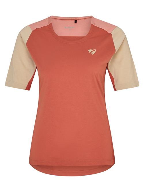 ZIENER Funktionsbluse 'Nestonia'  beige / hummer / laks