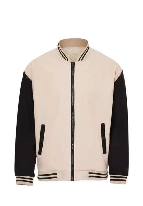 OCY Overgangsjakke  lysebeige / sort