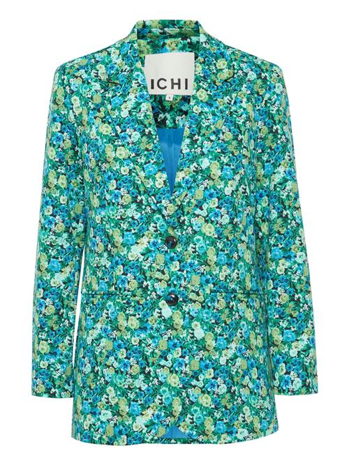 ICHI Blazer 'Kate'  blå / grøn