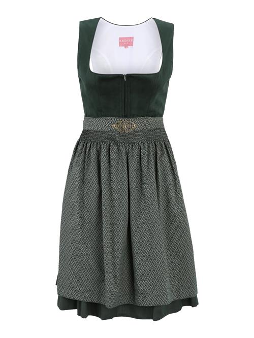 Krüger Madl Dirndl  mint / mørkegrøn