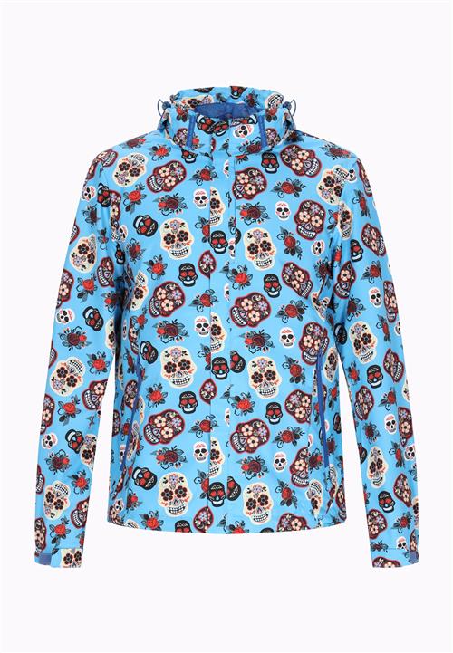 Mo ATHLSR Overgangsjakke  turkis / blandingsfarvet