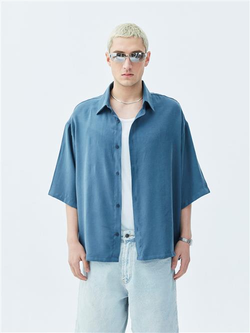 VAMOS CLO Skjorte  indigo