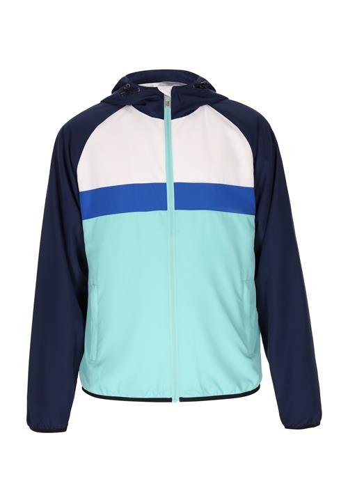 Mo ATHLSR Overgangsjakke  turkis / royalblå / sort / hvid