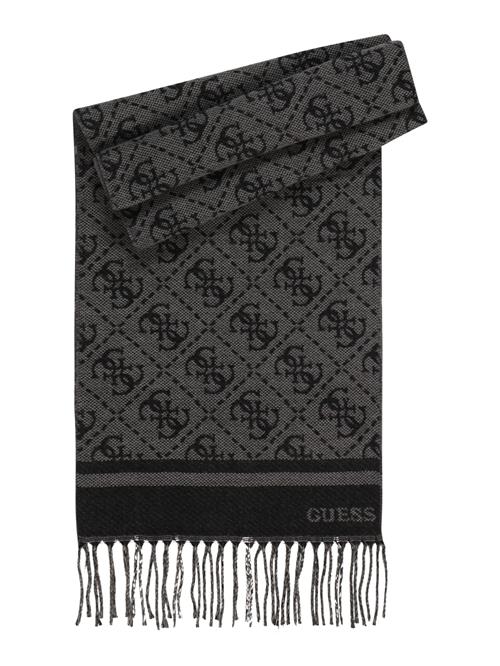 GUESS Sjal 'Milano'  lysegrå / sort