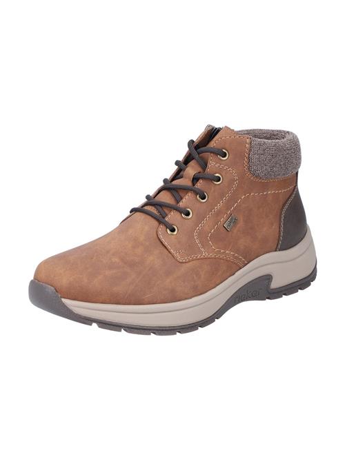 Rieker Snørestøvler  choko / mokka / brun-meleret