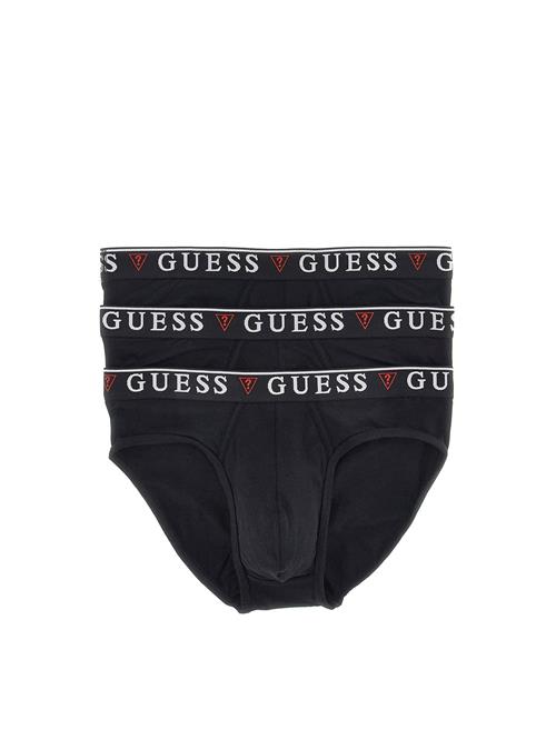 GUESS Slip 'BRIAN HERO'  vinrød / sort / hvid