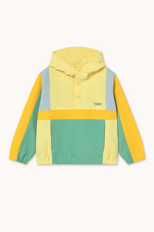 Tinycottons Color Block Vævet Jakke Multicolor  Multicolor 6 Y  Gul  6 år  mand