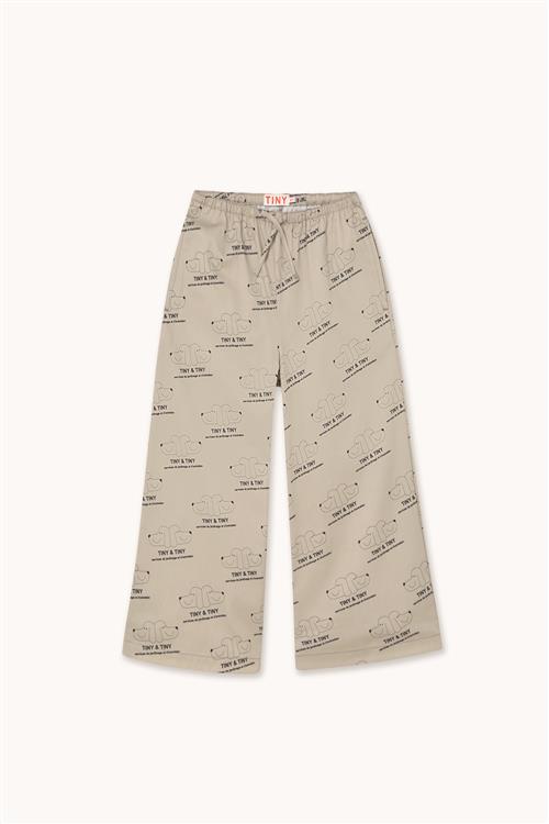 Tinycottons Tiny & Tiny Twill-bukser Dark Vanilla  Dark Vanilla 2 Y  Beige  2 år  kvinde