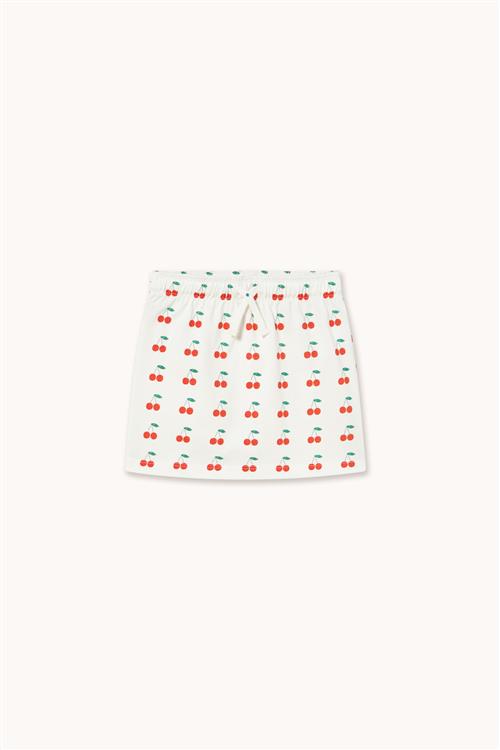 Tinycottons Cherries Strikket Nederdel Off-white  Off-White 3 Y  Hvid  3 år  kvinde