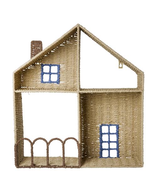 RICE Hylde Af Papirsnor Blue  Blue One Size  Blå  One Size  unisex