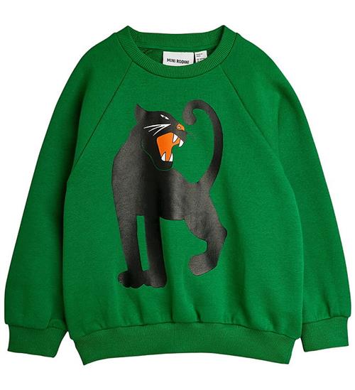 Mini Rodini Sweatshirt - Panther - Grøn