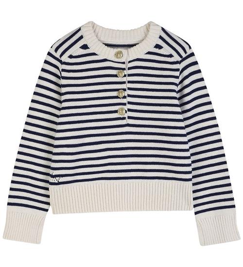 Zadig & Voltaire Bluse - Strik - Navy/ Off White