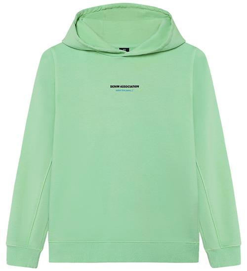 Indian Blue Jeans Hættetrøje - Backprint - Fresh Green m. Print