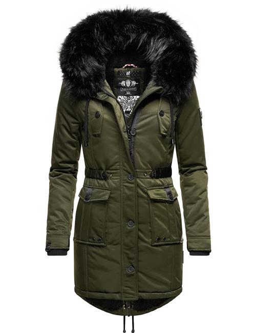 Se NAVAHOO Vinterparka 'Luluna'  oliven hos About You