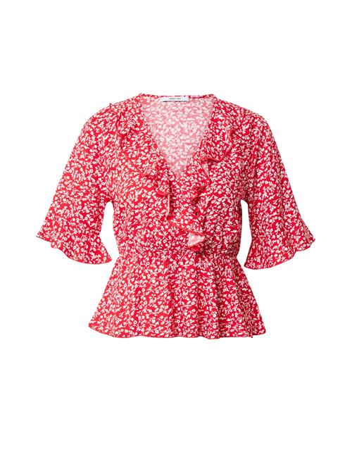 Se ABOUT YOU Shirts 'Tabea'  rød / hvid hos About You