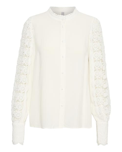 CULTURE Bluse 'Benton'  hvid