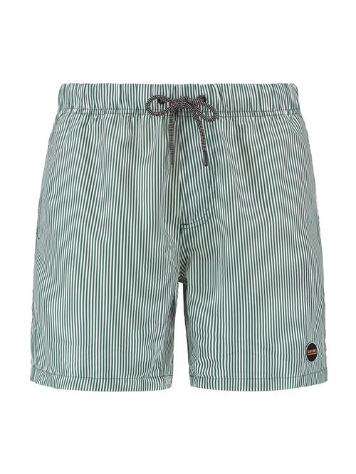 Shiwi Badeshorts  mørkegrøn / hvid