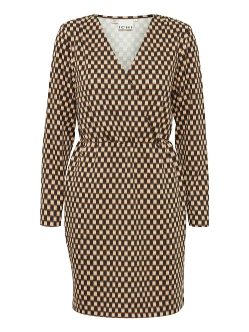 ICHI Kjole 'Kate'  beige / brun
