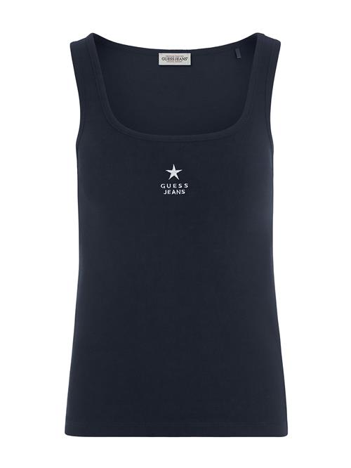 GUESS JEANS Overdel  natblå / hvid