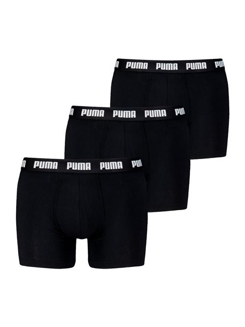 PUMA Boksershorts  sort / hvid