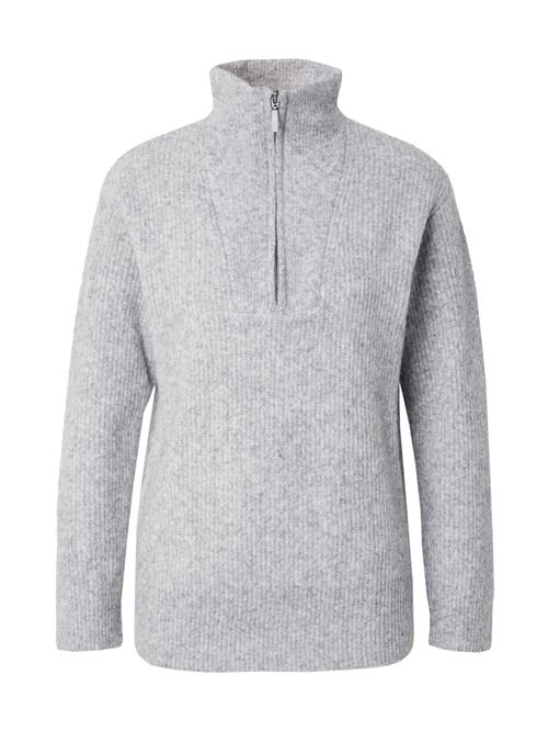 PULZ Jeans Pullover 'PZ Astra'  grå-meleret