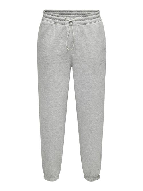 Only & Sons Bukser 'Engel Rlx'  grå-meleret