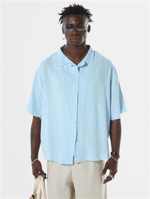 VAMOS CLO Skjorte 'Irving'  blå