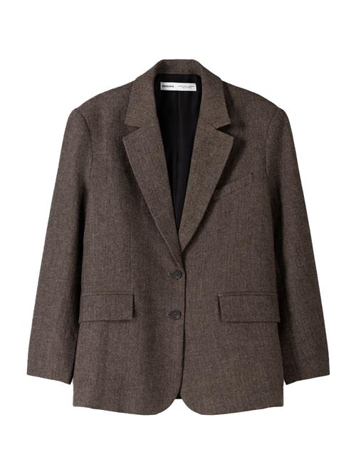 Bershka Blazer  mørkebrun