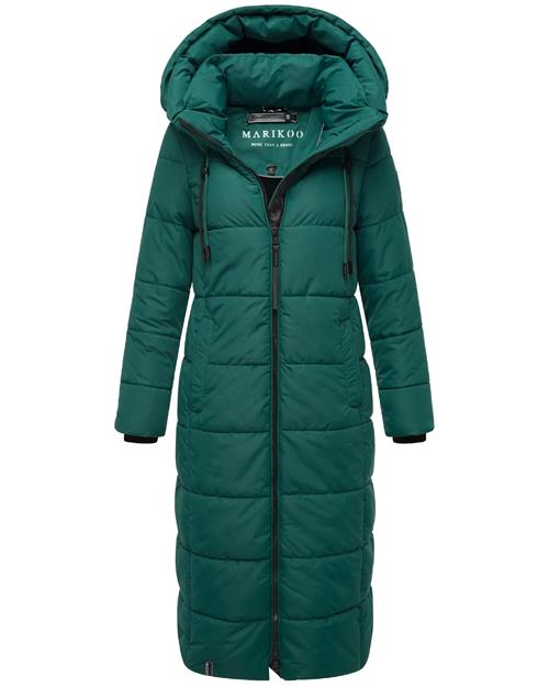 MARIKOO Vinterfrakke 'Nadeshikoo XVI'  smaragd