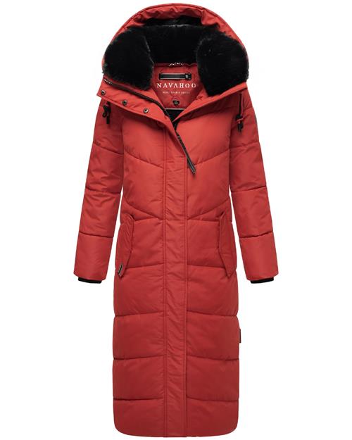 NAVAHOO Vinterfrakke 'Hingucker XIV'  rød