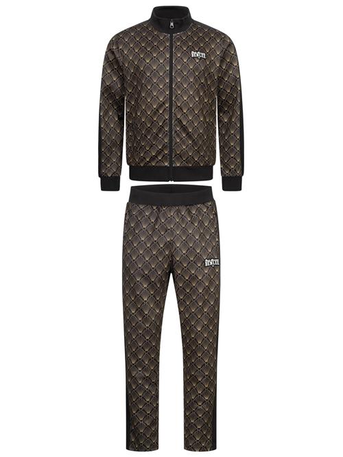 Benlee Træningsdragt 'Art Deco'  lysebrun / sort / hvid