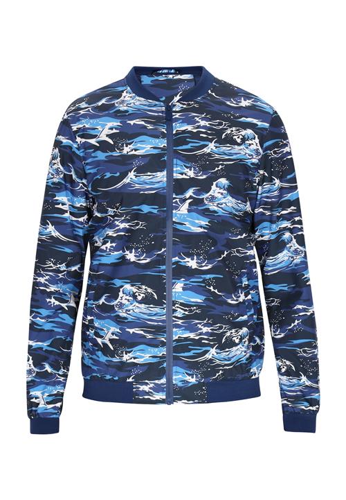 OCY Overgangsjakke  blå / navy / lyseblå / hvid