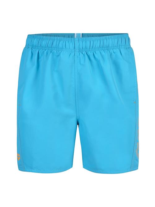 ARENA Boardshorts 'FUNDAMENTALS  LOGO BOXER'  blå / grå