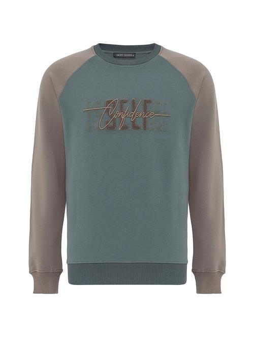 Jacey Quinn Sweatshirt  grå / petroleum