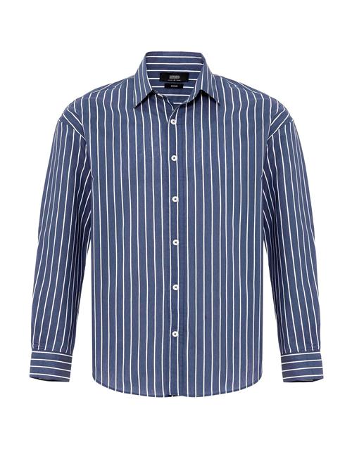 Antioch Skjorte  royalblå / hvid