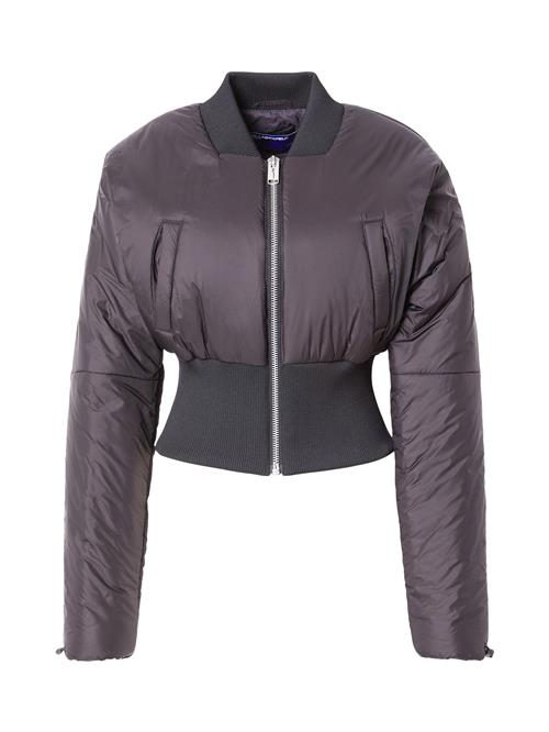 KARL LAGERFELD JEANS Overgangsjakke  sort / offwhite