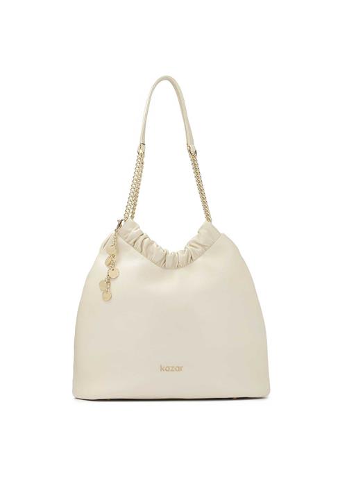 Se Kazar Skuldertaske  creme hos About You