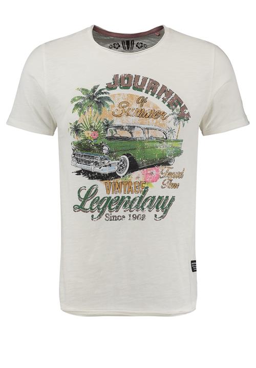 Key Largo Bluser & t-shirts 'JOURNEY'  creme / blandingsfarvet