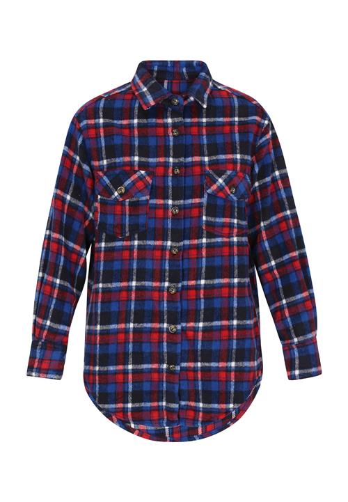 myMo ROCKS Bluse  blå / rød / sort / hvid