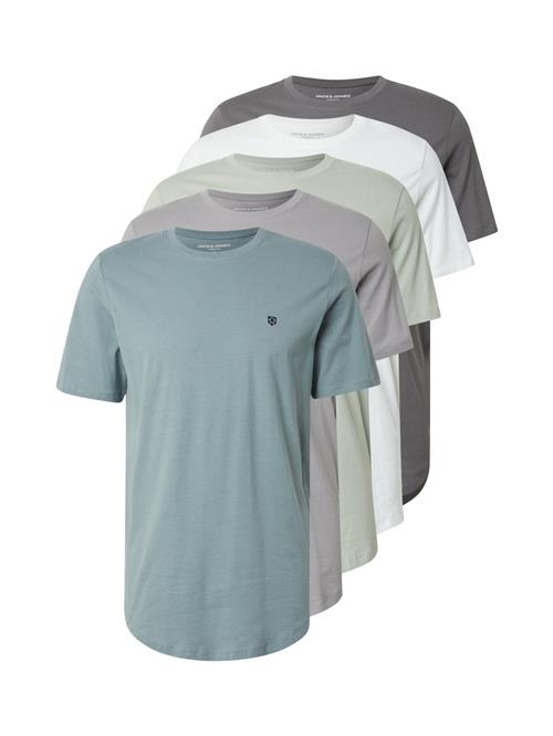 Jack & Jones Premium Bluser & t-shirts 'JPRBLABRODY'  grå / lysegrå / pastelgrøn / hvid