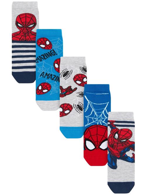 Next Sokker  marin / azur / grå-meleret / rød