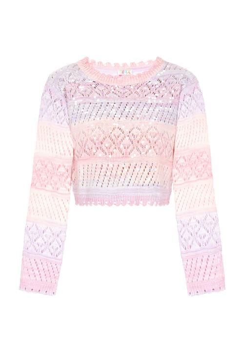 IZIA Pullover 'Fashion Look'  lavendel / lyselilla / koral / gammelrosa