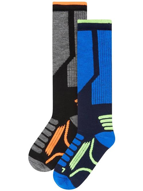 Next Sokker  royalblå / lysegrøn / orange / sort