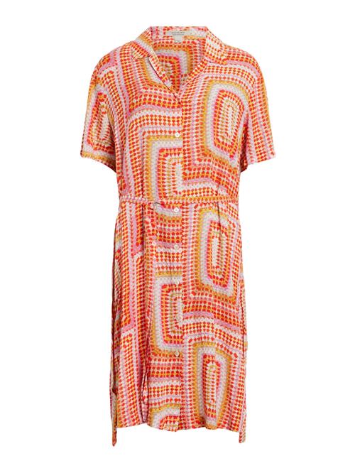 AllSaints Blusekjole 'ATHEA LUISA'  gul / lys rød / offwhite