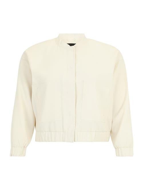 PIECES Curve Overgangsjakke 'PCANNIE'  offwhite